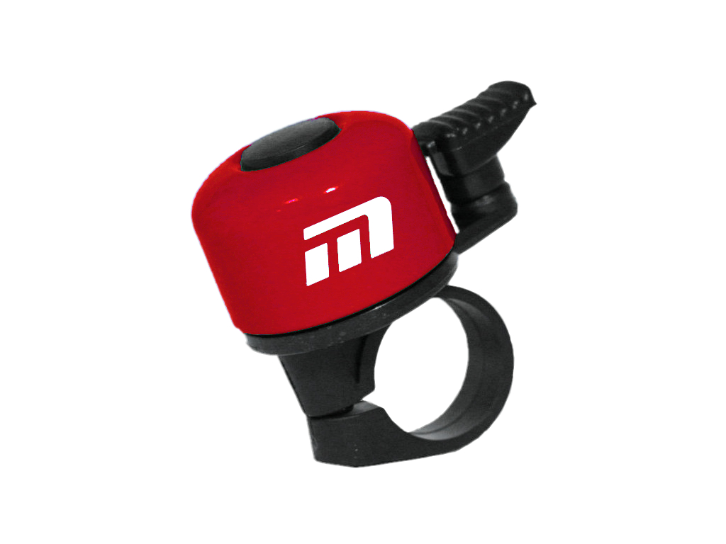 zvonek Baby červený logo Maxbike